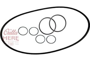 i'm outta here i-oh fx5 / fx6 o-ring seal kit replacements compatible with fluval a-20207, a-20210, a-20212