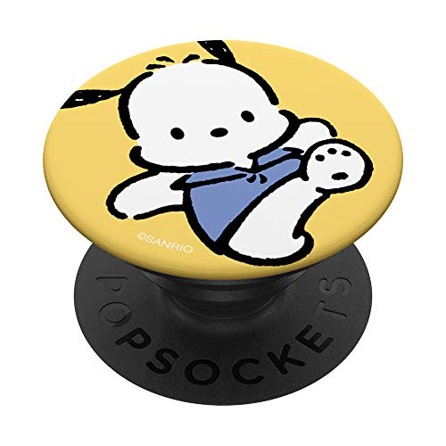 Pochacco Jumping PopSockets Stand for Smartphones and Tablets PopSockets PopGrip: Swappable Grip for Phones & Tablets