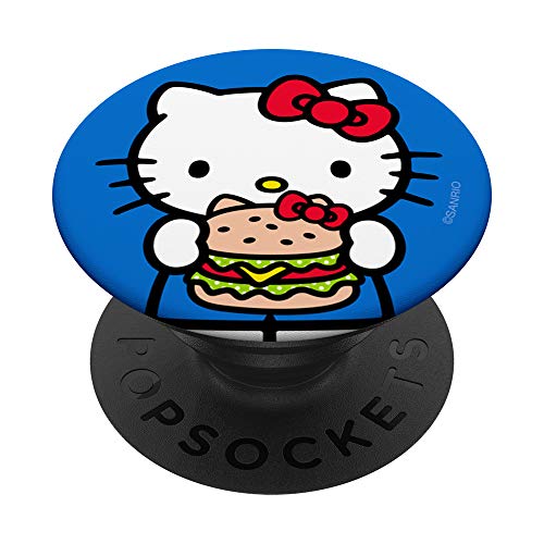 Hello Kitty Burger PopSockets Stand for Smartphones and Tablets PopSockets PopGrip: Swappable Grip for Phones & Tablets