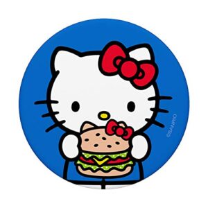 Hello Kitty Burger PopSockets Stand for Smartphones and Tablets PopSockets PopGrip: Swappable Grip for Phones & Tablets