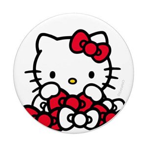 Hello Kitty Bow Pile PopSockets Stand for Smartphones and Tablets PopSockets PopGrip: Swappable Grip for Phones & Tablets