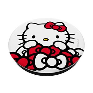 Hello Kitty Bow Pile PopSockets Stand for Smartphones and Tablets PopSockets PopGrip: Swappable Grip for Phones & Tablets