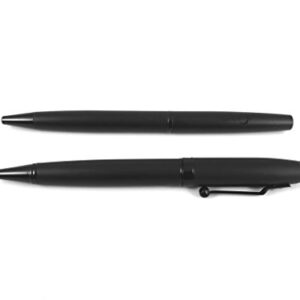 SHOPTOTUM Matte Black Metal Ballpoint Pens Smooth Writing Beautiful Design with Stylus Collectible Men or Women Dark Phoenix