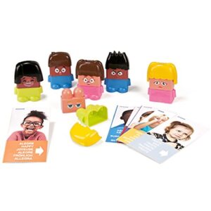 Miniland Educational MLE32350 Emotiblocks (Pack of 18),9.25x2.36x9.65 inch