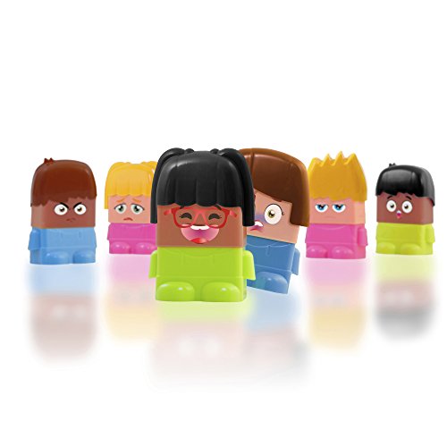 Miniland Educational MLE32350 Emotiblocks (Pack of 18),9.25x2.36x9.65 inch