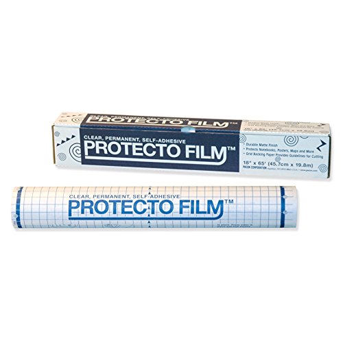 Pacon PAC72350-A1 Protector Film, Plastic, 18" Width, 65' Length, Clear