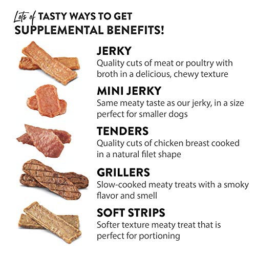 DOGSWELL 842190 Hip & Joint Beef Jerky Pet Food, 10 Oz (842190)