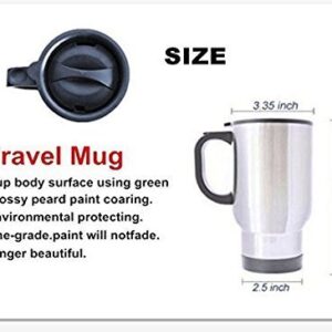 14 Ounces Funny Fuck Mug - Shuh Duh Fuh Cup Travel Mug Stainless Steel Coffee Mug or Tea Cup