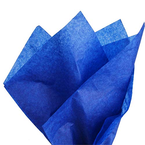 PMLAND Premium Quality Gift Wrapping Paper - Blue - 15 Inches X 20 Inches 100 Sheets