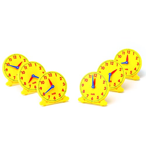 Learning Advantage CTU25815 Student Clock (Pack of 6)