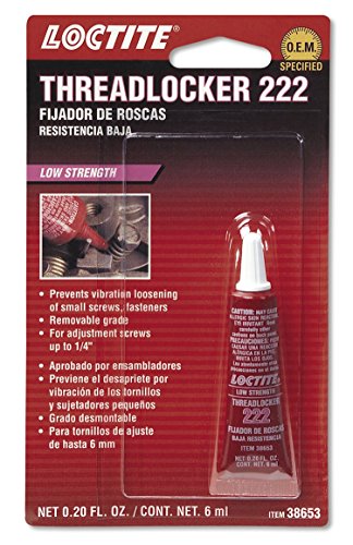 Loctite 555339 Low Strength Thread Locker, 1 Pack