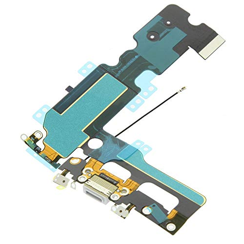 MMOBIEL Dock Connector Compatible with iPhone 7 Plus 2016 - Charging Port Flex Cable - Headphone Port/Microphone/Antenna Replacement - Incl. Screwdrivers - Black