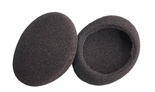 3 Pair Replacement Ear Pads Repair Parts for use with Panasonic Technics Technics RP-HT21 RP-HT41 RP-HT010 RP-HT030 Headphones Earmuffs (Sponge Ear Pads)