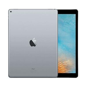 iPad Pro 9.7-inch (128GB, Wi-Fi + 4G LTE Cellular, Space Gray) MLQ32LL/A 2016 Model (Renewed)