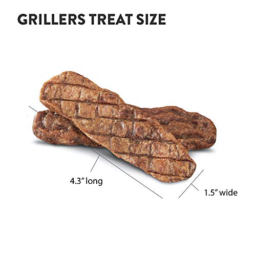 DOGSWELL 100% Grilled Meat Dog Treats, Made in The USA with Glucosamine, Chondroitin & New Zealand Green Mussel for Healthy Hips, 20 oz Duck