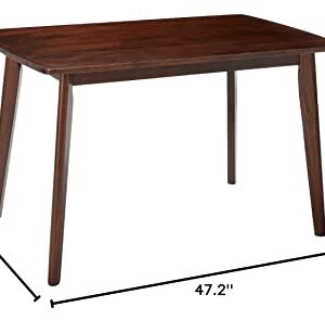 Winsome 94848 Shaye Dining Table, Walnut, 47.2x29.53x29.13