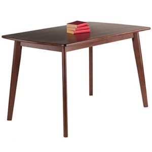 Winsome 94848 Shaye Dining Table, Walnut, 47.2x29.53x29.13