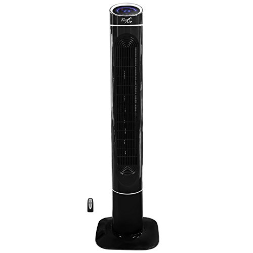 Vie Air Fan Collection, 50" x 14.50" x 14.25", Black