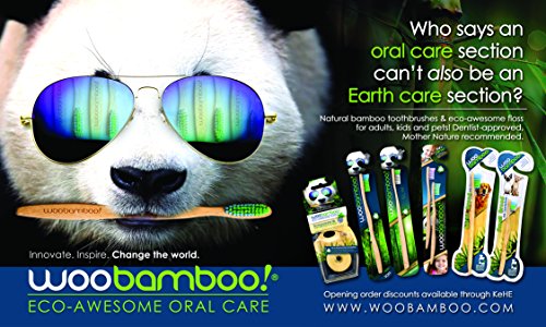 WooBamboo! Vanilla Mint Toothpaste - Naturally Derived, Fluoride Free, Vegan, Gluten Free