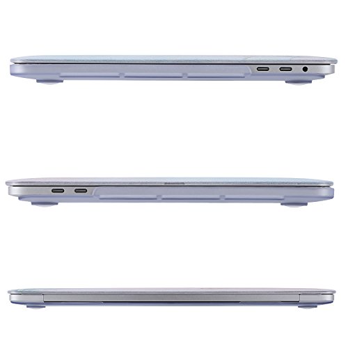 MOSISO Compatible with MacBook Pro 13 inch Case M2 2023, 2022, 2021-2016 A2338 M1 A2251 A2289 A2159 A1989 A1708 A1706, Plastic Pattern Hard Shell Case&Keyboard Cover&Screen Protector, Cute Cat