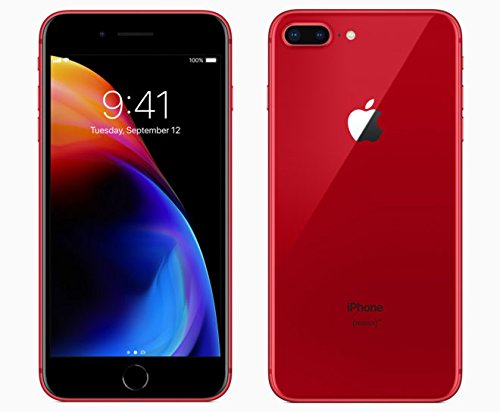 Apple iPhone 8 Plus, 256GB, Red - For AT&T / T-Mobile (Renewed)