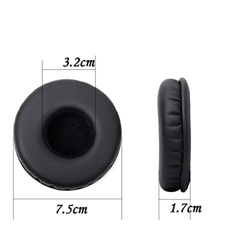 MDR NC6 Earpad Replacement Ear Pads Cushion with Memory Foam Protein Leather Compatible with Sony MDR-NC6 MDR NC6 AKG K518 K518LE K81 Headphones