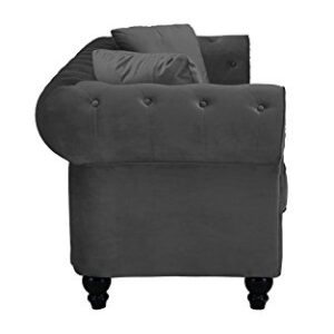 Divano Roma Classic Sofas, Large, Grey