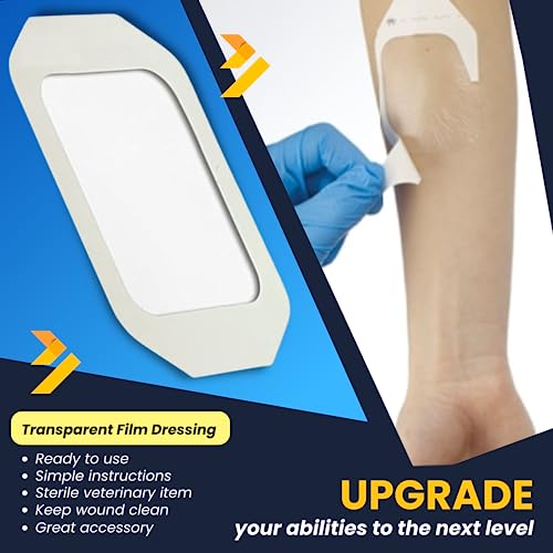 Sterile Sutures Thread with Needle, Disposable Stapler and Wire Remover Instrument Plus Waterproof Adhesive Film- Emergency Survival First Aid Field Practice, Wound Tactical Demo, Vet Clinic Use