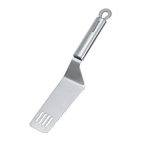 pie server serrated spatula and cake cutter,stainless steel pie server angled icing spatula, offset spatula, cake spatula