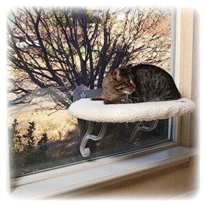 k&h pet products universal mount kitty sill cat window perch 14 x 24 inches original