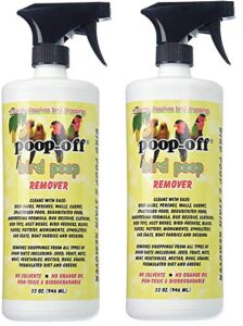 poop-off bird poop remover sprayer, 32-ounce 2 pack