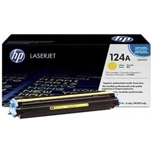 HP 124A (Q6002A) Original Toner Cartridge - Single Pack