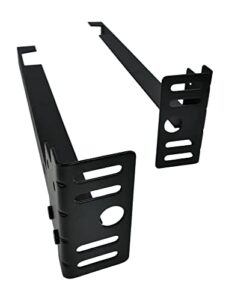 tech team bed frame extension set, extend a metal bedframe to meet a headboard or footboard, 2 pieces, hardware included