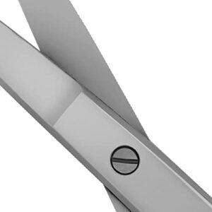 SURGICAL ONLINE Durable Iris Scissors - Curved & Straight Blades, Stainless Steel, 4.5" Size