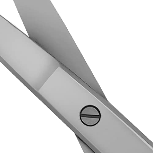 SURGICAL ONLINE Durable Iris Scissors - Curved & Straight Blades, Stainless Steel, 4.5" Size