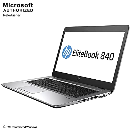 HP, 2018, Elitebook 840 G1 14" HD LED-Backlit Anti-Glare Laptop Computer, Intel Dual-Core i5-4300U up to 2.9GHz, 8GB RAM, 256GB SSD, USB 3.0, Bluetooth, Window 10 Professional (Renewed)