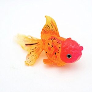 HOT Item! Decor Goldfish Aquarium Decoration Artificial Glowing Effect Fish Tank Glow in The Dark Ornament (M, D)