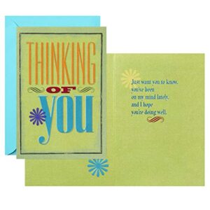 Hallmark Special Connections Thinking of You Card Assortment (6 cards and 6 envelopes) (1399RZC1013)