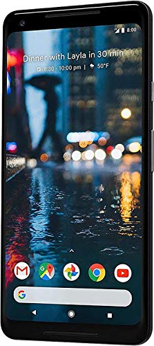 Google Pixel 2 XL 64GB Smartphone - Verizon - Just Black (Renewed)