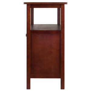 Winsome Colby Buffet Cabinet, Walnut, 45.51x15.75x32.05