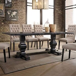 ACME FURNITURE Morland Dining Table - - Vintage Black