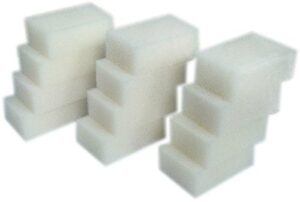 ltwhome foam filter pads fit for aqua clear 70/300 aquaclear 70-gallon 30 ppi(pack of 12)