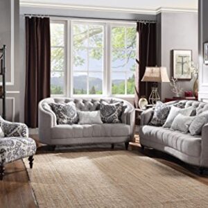 ACME Furniture Saira Sofa, Light Gray