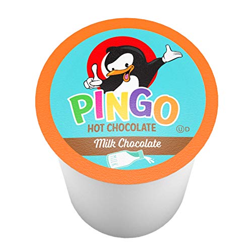 Pingo Hot Cocoa Pods for Keurig K-Cup Brewers Milk Chocolate, 40 Count