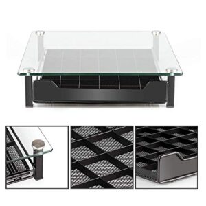 RECAPS Coffee Pod Holder Storage Pod Drawer Pods Holder Compatible with Nespresso Original Line Coffee Pods Kitchen Organizer Black Holds 60 Pods