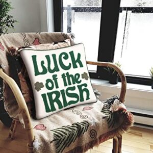 C&F Home 18" x 18" Luck of The Irish Clover St. Patrick's Pillow 18" x 18" Green