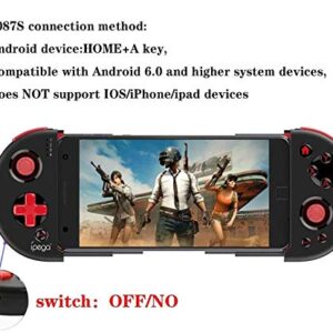 ipega-PG-9087S Wireless Game Controller Mobile phone Gamepad Joystick for Samsung Galaxy S23,S22,S21/Note20,10/oppo/vivo/one plus/LG/Android Smartphone/tablet (Android 6.0 and above）