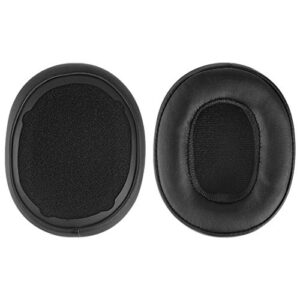 Geekria QuickFit Replacement Ear Pads for Skullcandy Crusher Wireless Crusher Evo Crusher ANC Hesh 3 Hesh EVO Hesh ANC Headphones Ear Cushions, Headset Earpads, Ear Cups Repair Parts (Black)