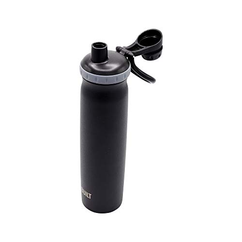 BUILT 24 Ounce Prospect Double Wall Stainless Steel Bottle Black 5233283