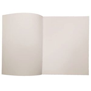 hayes soft cover blank book, 7" x 8.5" portrait, 14 sheets per book, pack of 12